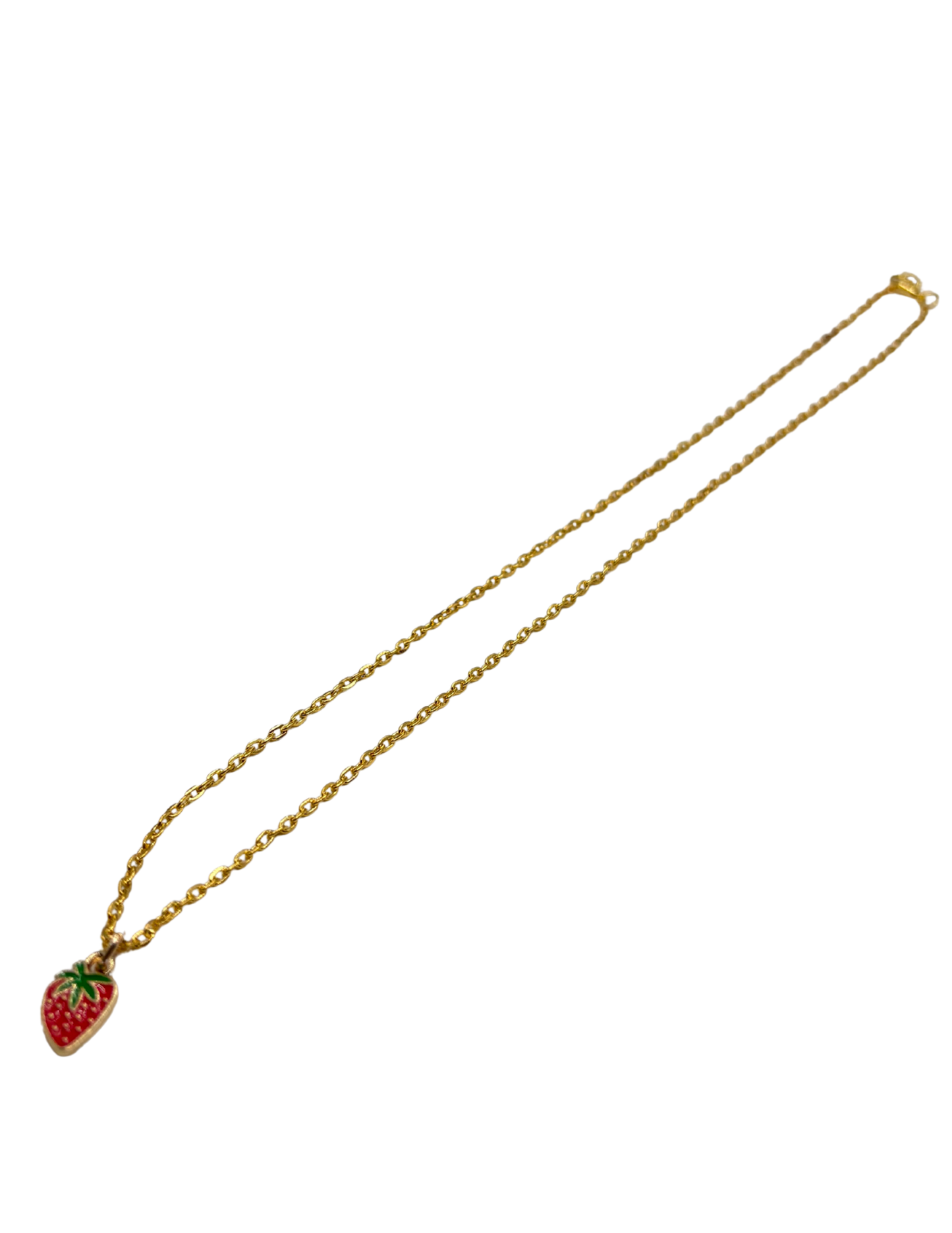 Strawberry Gold Necklace