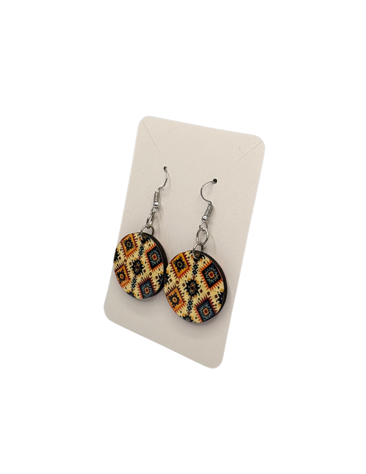 Boho Circle Earrings #3