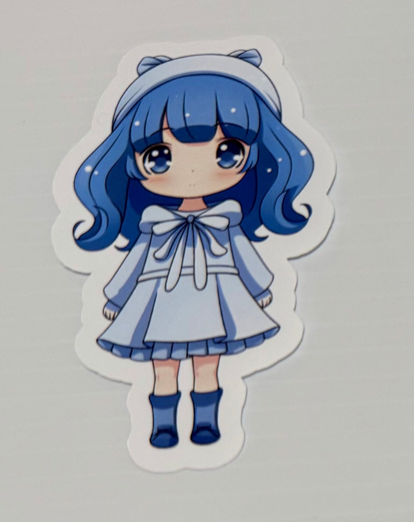 3" Bella Girl Vinyl Sticker (Pack of 2)