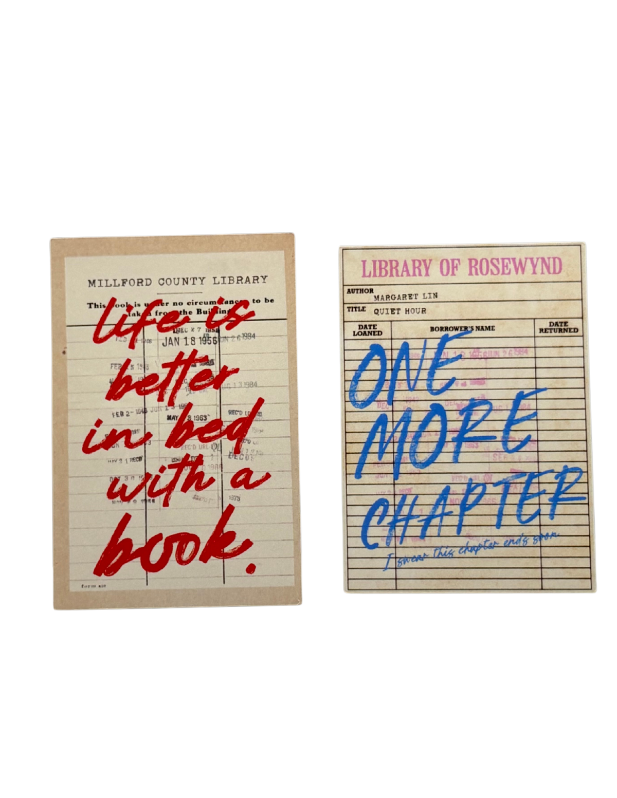Book Lover Sticker Bundle (Pack of 2)