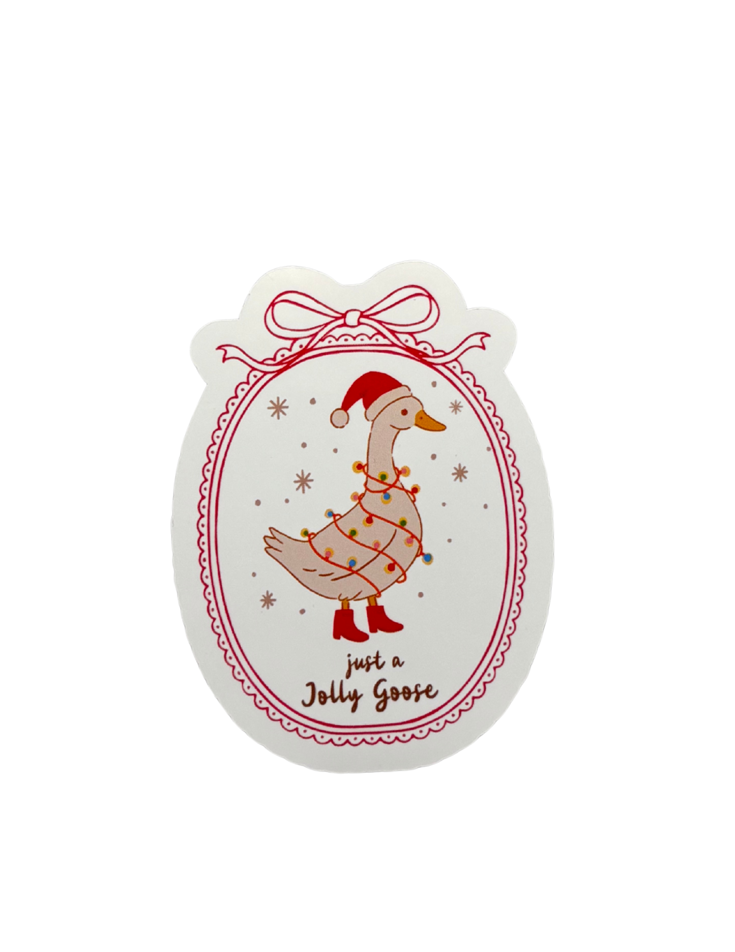 Just a Jolly Goose Christmas Sweater Bundle (2 Pack) Vinyl Stickers
