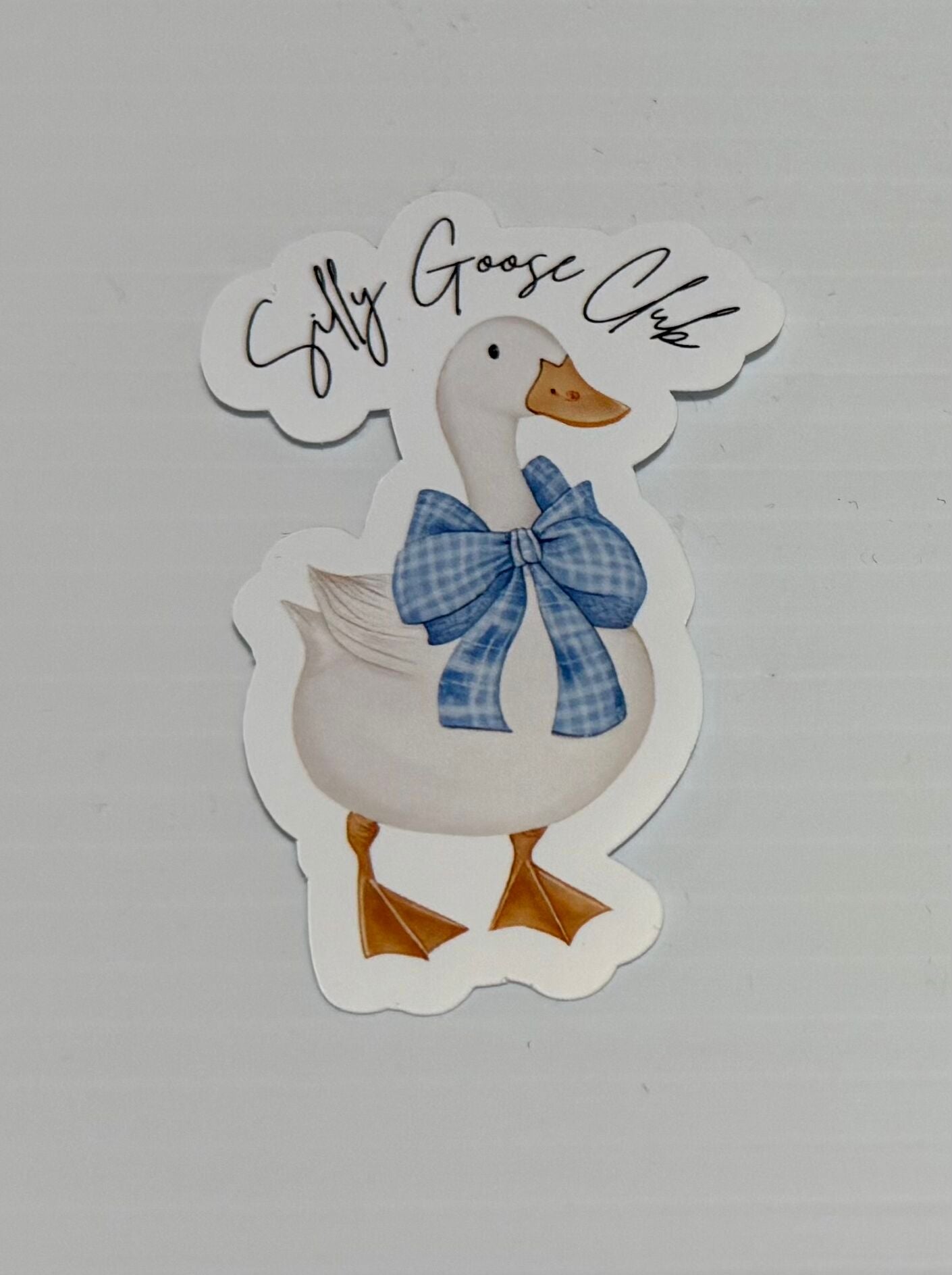 3" Silly Goose Club Vinyl Sticker (Pack of 2)
