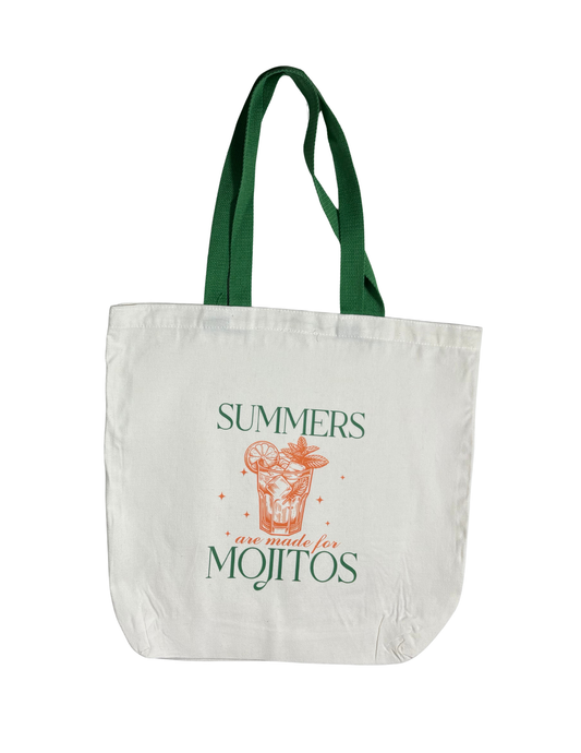 Summers Are Made For Mojitos Tote Bag