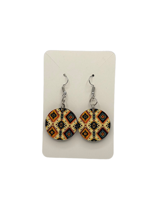 Boho Circle Earrings #3