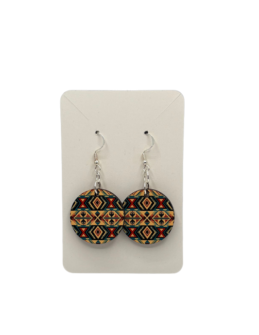 Boho Circle Earrings #4