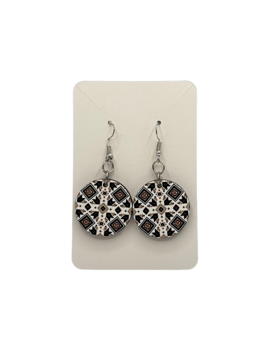 Boho Circle Earrings #2