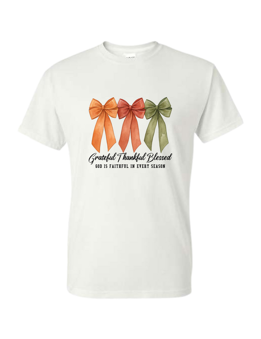 Grateful Thankful Blessed T-Shirt