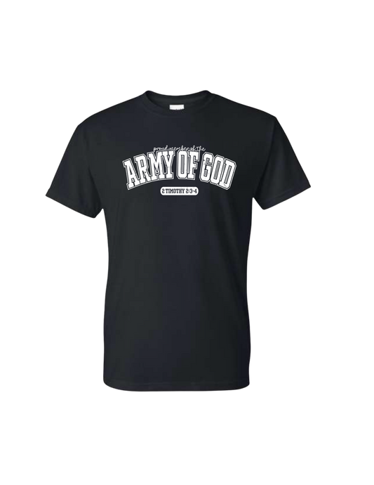 Proud Member of the Army of God Black T-Shirt