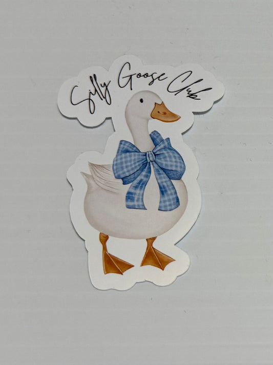 3" Silly Goose Club Vinyl Sticker (Pack of 2)
